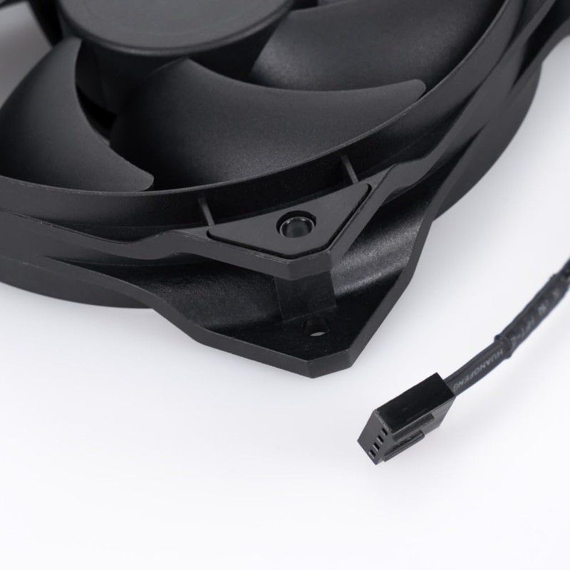 Owtec Case Fan 120mm 4-Pin PWM 500-1200rpm Black OWL-FL1225L-BK