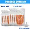 8Pcs Drinks Flasks Juice Flasks Liquor Pouch Reusable Drinking Flasks