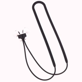 Niltpel Ultra Strong Magnetic Airpod Pro Strap Anti-Lost Cord Sports Lanyard Compatible with Airpods 3rd 2nd Generation Pro 3 2 1 (Black)