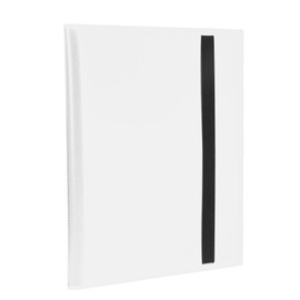 CAPASTEC Cards Scrapbook Trading Cards Album 9 Pocket Card Binder with 360 Sleeves Album Holder White