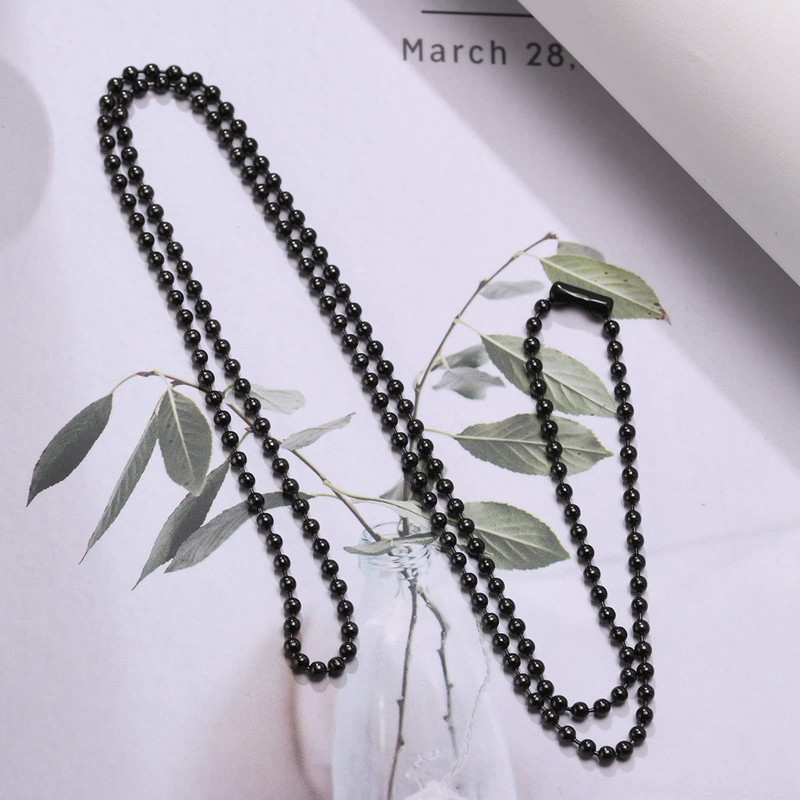VNOX - Collar de cadena con etiqueta de perro –