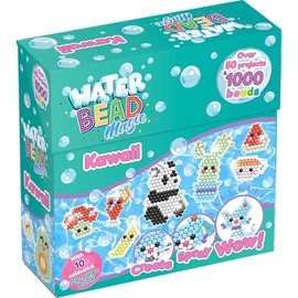 Curious Universe - Water Bead Magic Kawaii Kit - Water Beads - Arts and Crafts for Kids - Kawaii Art Project for Kids - Water Fuse Beads Complete Set