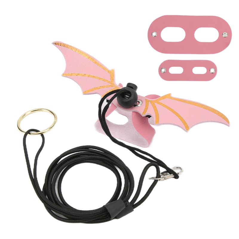 Adjustable Lizard Leash Bearded Dragon Harness Soft for Reptiles Small