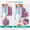 Choco Mocha Glitter Backpack for Girls, Elementary School Backpack for