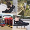 Hanani Hanani Steel Toe Caps Trainers Lightweight Boots Womens Mens
