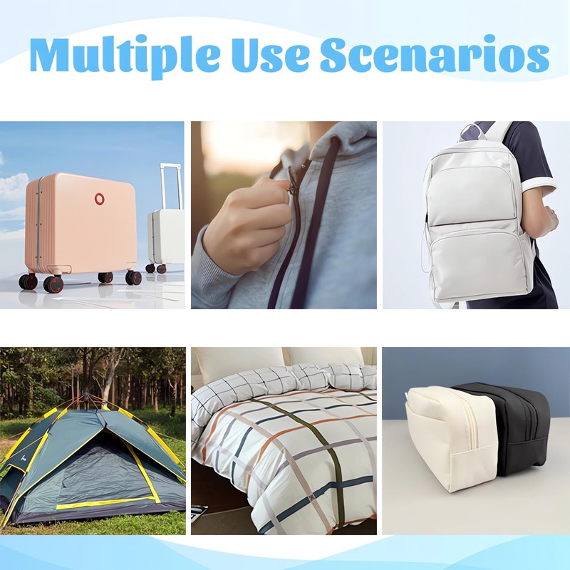 Alluring Zip Slider Replacement, Zip Repair Kit, Removable Zip Zipper