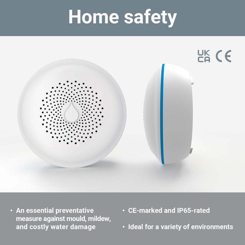 FireAngel FA7011 Water Leak Sensor - Water Leak Detector -