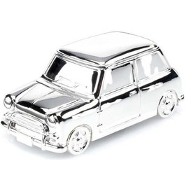 silver plated retro mini money box [Toy]