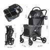 Beberoad Pets T1 Double Pet Stroller for 2 Small Dogs