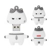 GARRULAX USB Flash Drives, 16GB/32GB/64GB/128GB Silicone USB2.0 High Speed Thumb