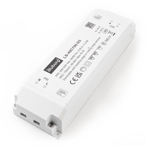 illuburg illuburg LED Driver Dimmable TRIAC 700mA Constant Current 20W
