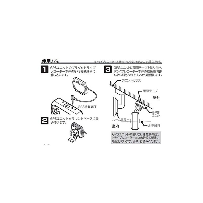 セルスター ドライブレコーダー GPSユニット GDO-01 CELLSTAR