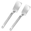 Mafier Mini 10.2in Metal Spatula Set,SUS304 Stainless Steel Spatulas for