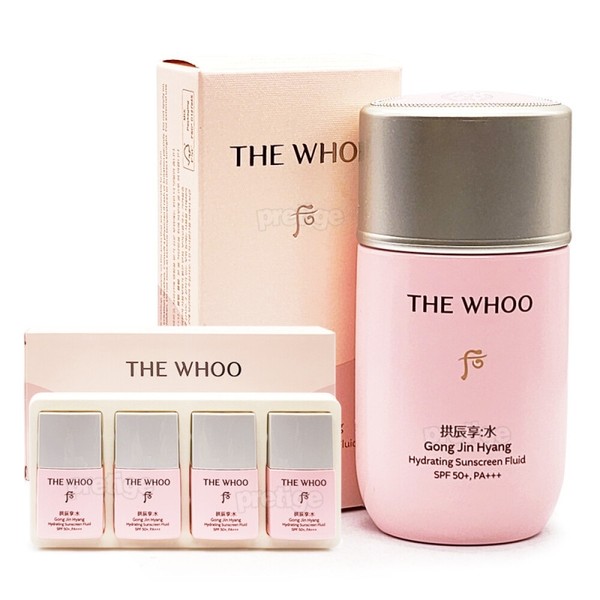 The Whoo Gongjinhyang Su Suyeon Moisture Sun 60ml+13mlx4ea Set /