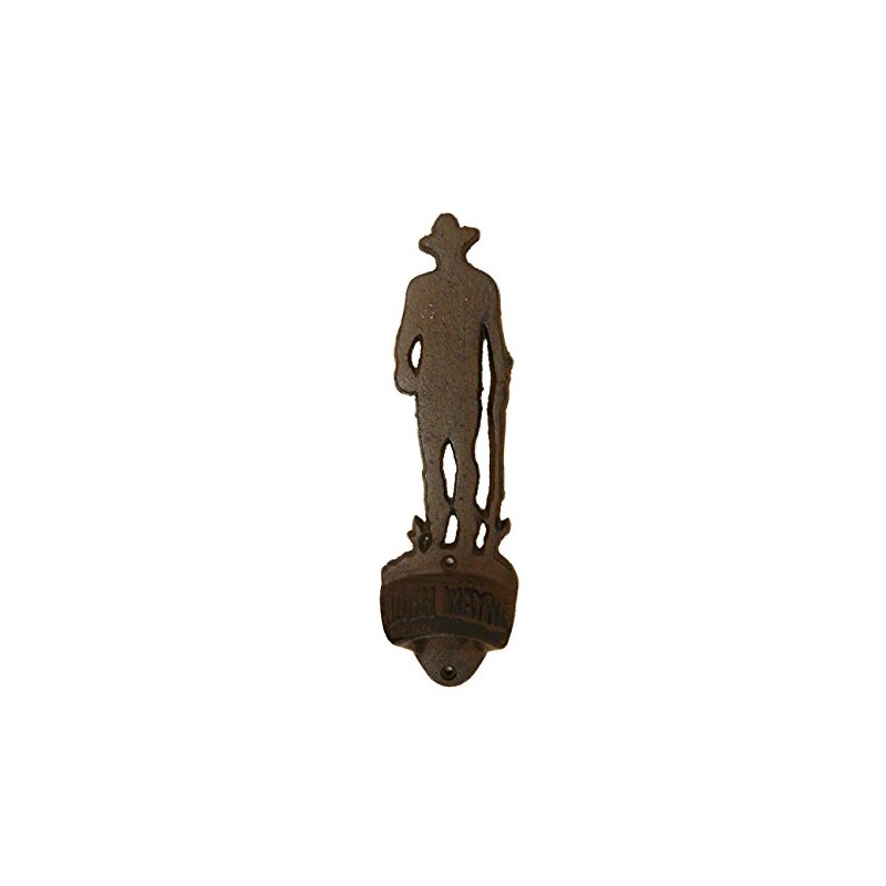 John Wayne Bottle Opener Cast Iron