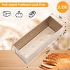 Spmarkt Bread Pan, 13 * 5inch Aluminized Steel Non-Stick Rectangle