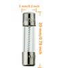 HUAREW T2AL250V 20 Pcs 5x20mm Slow Blow Glass Fuse 2A