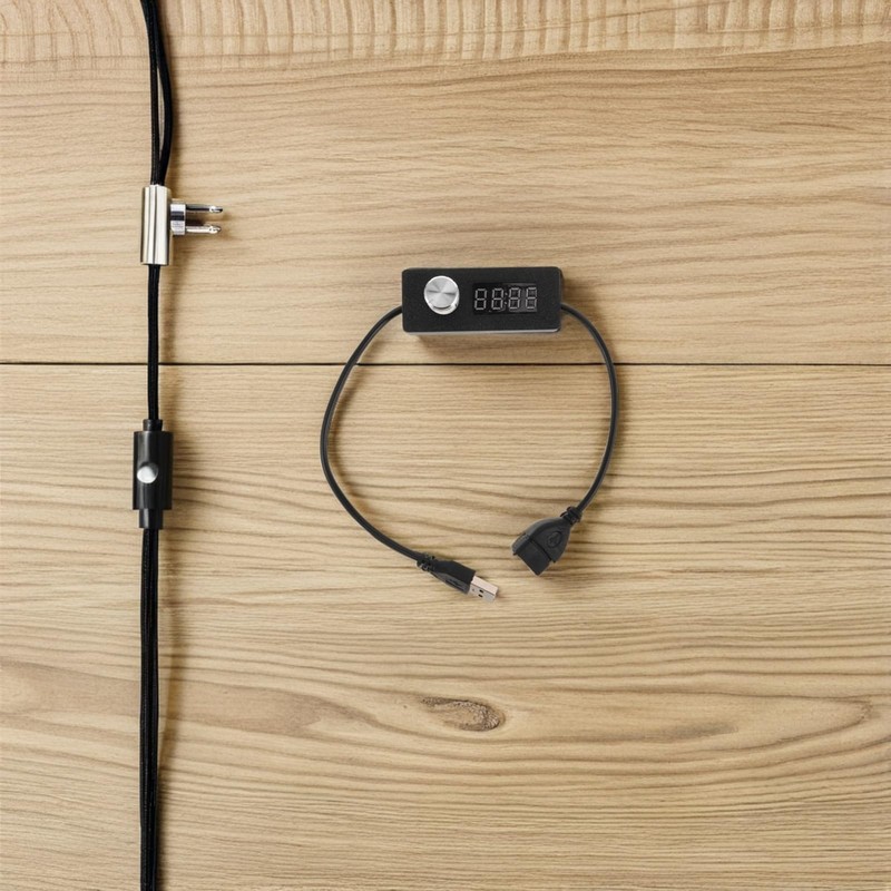 Operitacx USB Countdown Timer Switch Hour Adjustable Extension Cord for