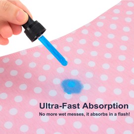 Baby Burp Cloths & Baby Bibs 2-in-1 Design Large Size 3 Layers Thicken 100% Cotton Super Absorbent and Soft Baby Spit Up Burping Rags Baby Burp Cloth Set for Girls 12 Pack