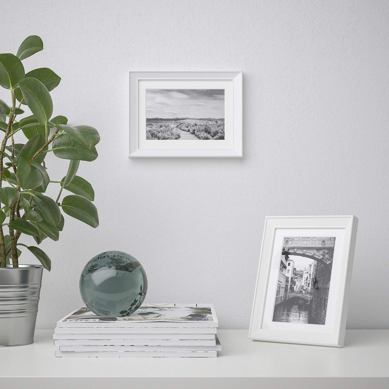 KNOPPÄNG Frame, White 13x18 cm