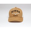Kimes Ranch Adjustable Snapback Hat Since 2009 Trucker/Work were Brown