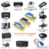 DTECH RS232C DB9 Compact Conversion Adapter Gender Changer 3-Set (Male-Male,
