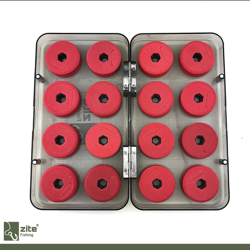 Zite Fishing Leader Rewinder Box Fishing - 16 Foam Line
