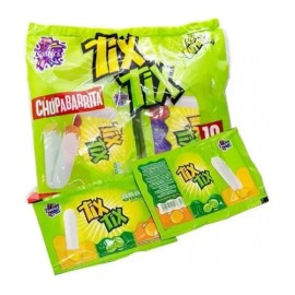 Tix Tix Chupabarrita Sabor Ácido Intenso 18 Pzas 12 Gr C/u