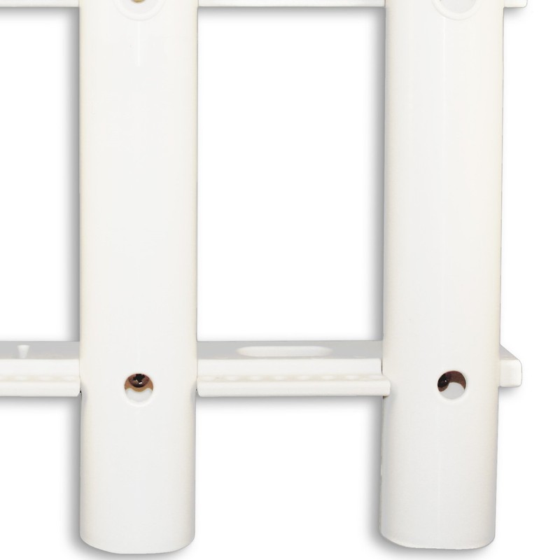 FLADEN Triple Upright Sea Fishing Boat Anti Corrosion Plastic Rod