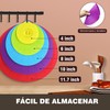 U Chef Juego de 5 Tapas de Silicona, Cubierta para