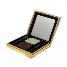 Yves Saint Laurent YSL OMBRES DUOLUMIERES EYE SHADOW DUO 2.8G #21-ANISE GREEN/INTENSE PLUM