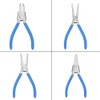 Professional Circlip Pliers Set, 4-Piece Snap Ring Pliers 7" Circlip