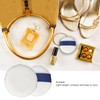 5pcs Face Powder Puff Double Sided Raised Pile Soft Skin