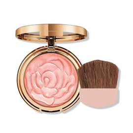 SWEET NIGHT Teak Premium Rose Flower Blush Available in 8 Colors, Natural Flourishing and Glamorous Coloring, Rose Design Tickle the Heart of a Girl (Powder)