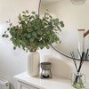 5 Tallos de Eucalipto Artificial, 60 cm Ramas Artificiales Decoracion,