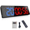 AnExer 13" Gym Timer, Gym Clock With Stopwatch, Count Down/Up,