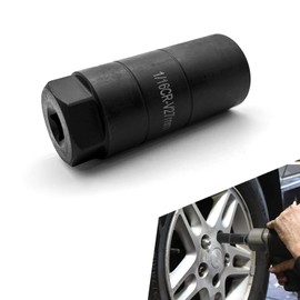 Prywog 1 PC Automobile Oil Pressure Switch Socket, Oil Pressure Sensor Removal Accessories, Engine Oil Pressure Sensor Switch, Universal for Most Cars (Black)