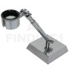 loupe magnifying eyeglass swivel adjustable head heavy base watchmakers tool