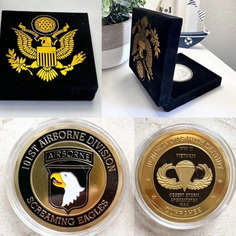 101st Airborne coin