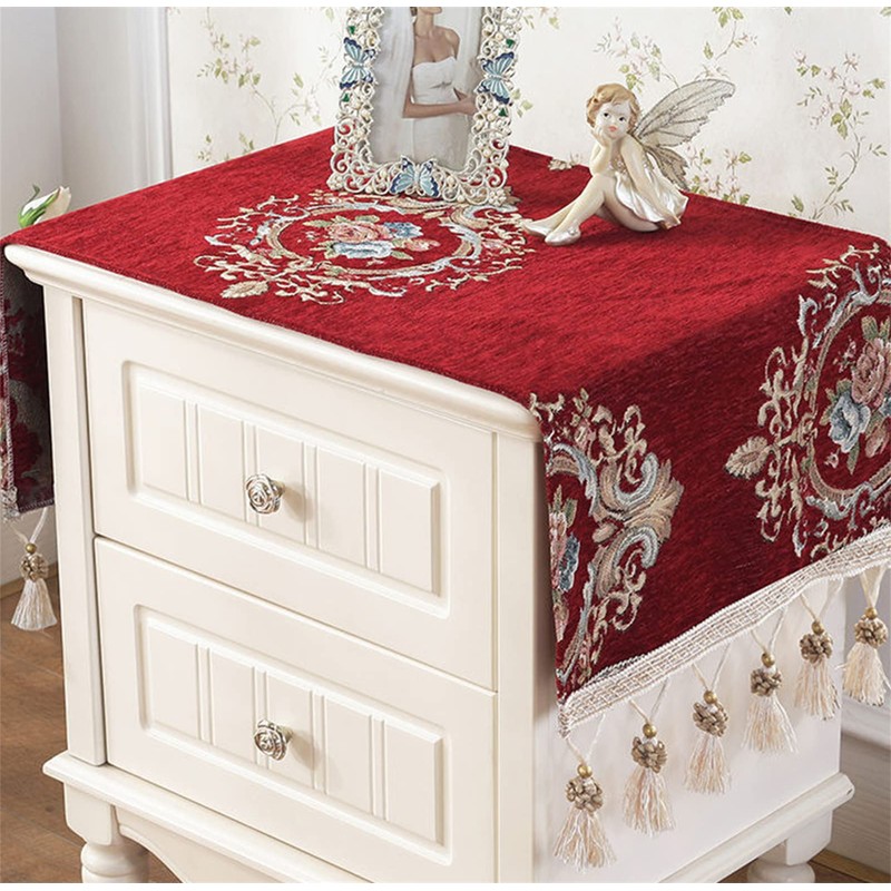 Utobanh Simple Bedside Table Dust Cover Cover Cloth Towel Cushion