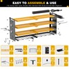 NattyDot Power Tool Organizer Wall Mount with Charging Station, 8