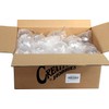 Creative Hobbies Clear Plastic Ornament Balls, Open Front with Flat