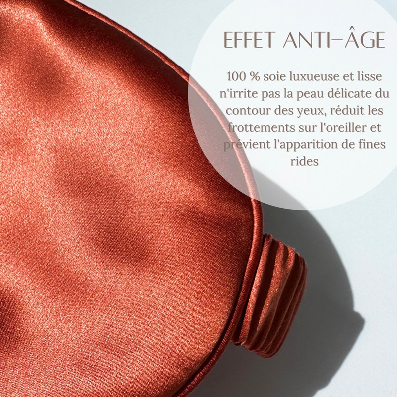 Andromeda 100% Natural Silk Sleep Mask, 22 Momme | Sleeping