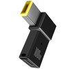 tunghey 2Pack USB-C Female Input to Slim Tip Rectangle Power