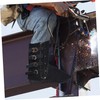 Operitacx 1pc Welding Protective Legs Boot Protector Leather Protector Welding