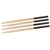 2 Pairs Drum Mallet 5A 7A Wood Drumstick Wooden Drum