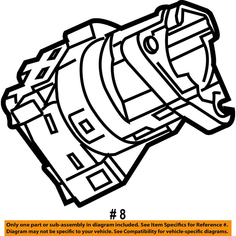 General Motors 10310896, Ignition Starter Switch