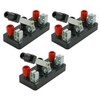 3Pcs Educational Single Pole Knife Switch Single Pole Double Throw