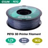 eSUN 3D 1.75mm Solid Gray PETG 3D Printer Filament 1KG
