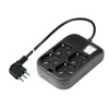 POLY POOL - PP2504;2XL Square Power Strip with 4 Multistandard